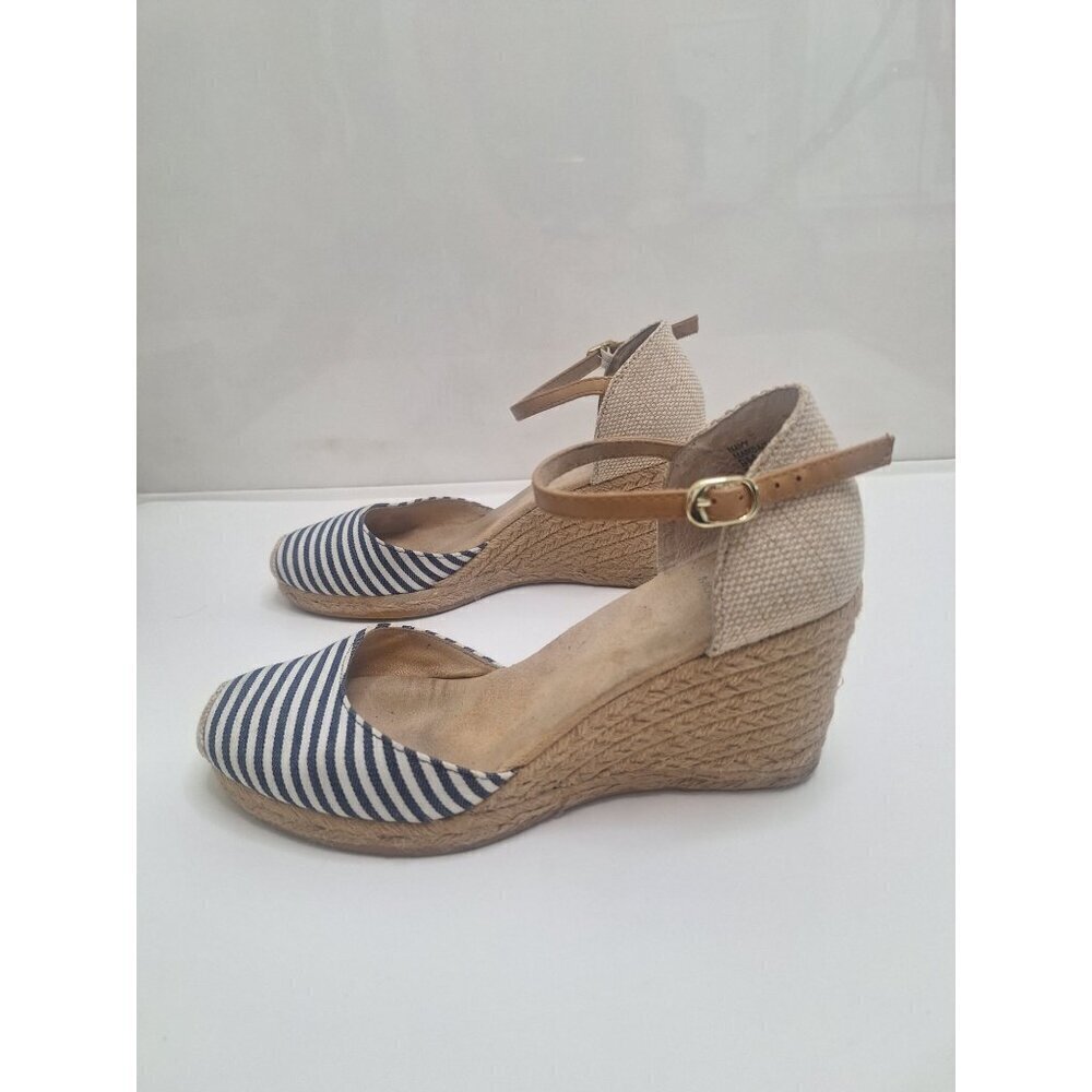 💙 White Mountain Wedge Sandals